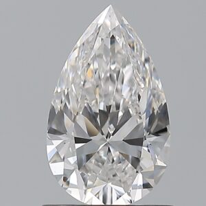 1.000 Ct. D SI1 PEAR Diamond