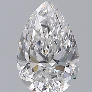 1.000 Ct. D SI1 PEAR Diamond