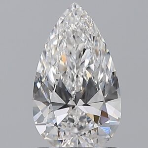 1.010 Ct. D VS1 PEAR Diamond