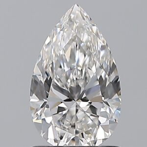 1.020 Ct. F VVS1 PEAR Diamond