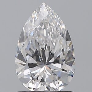 1.020 Ct. D VVS1 PEAR Diamond