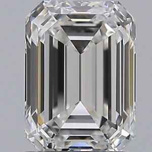 1.610 Ct. F VVS2 EMERALD Diamond