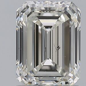 1.510 Ct. H SI1 EMERALD Diamond