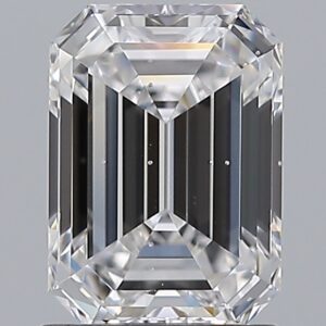 1.510 Ct. D SI1 EMERALD Diamond