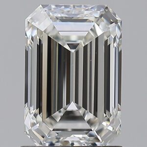 1.510 Ct. I VVS2 EMERALD Diamond