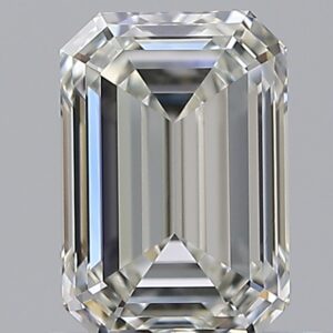 0.660 Ct. J VVS2 EMERALD Diamond