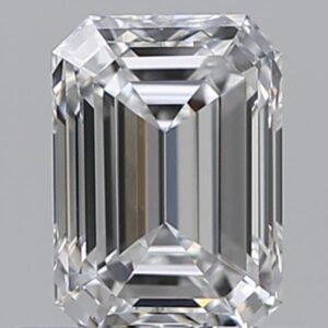 0.580 Ct. E VVS1 EMERALD Diamond