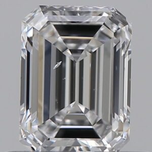 0.510 Ct. D SI1 EMERALD Diamond