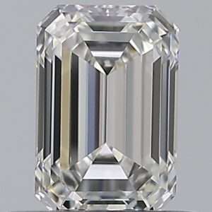 0.500 Ct. G VVS2 EMERALD Diamond