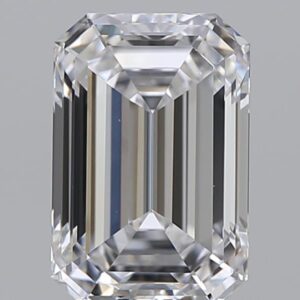 1.500 Ct. D VVS1 EMERALD Diamond