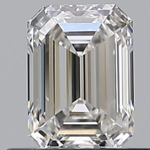 0.600 Ct. G VVS1 EMERALD Diamond