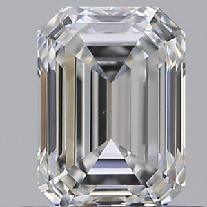 0.600 Ct. F VS1 EMERALD Diamond